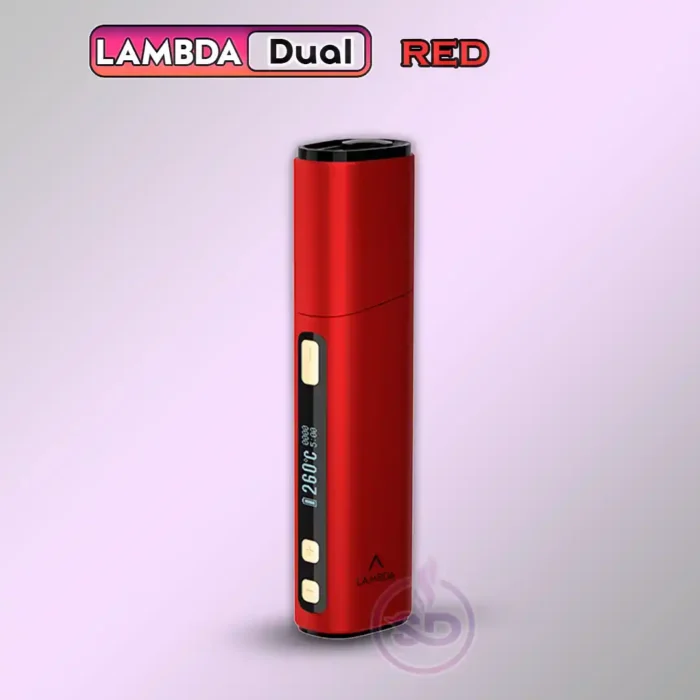 LAMBDA-Dual-Heat-Not-Burn-Device-Red
