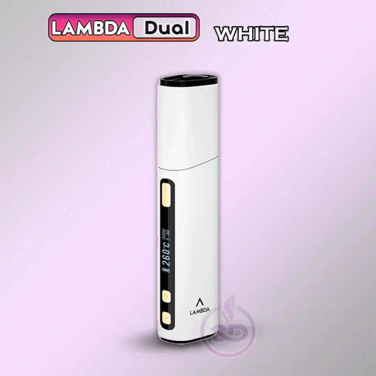 LAMBDA-Dual-Heat-Not-Burn-Device-White