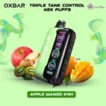 OXBAR Triple Tank Control 45k Apple-Mango-Kiwi Puffs Disposable Vape In Dubai UAE