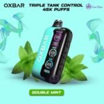 OXBAR Triple Tank Control 45k Double-Mint Puffs Disposable Vape In Dubai UAE