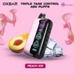 OXBAR Triple Tank Control 45k Peach-Ice Puffs Disposable Vape In Dubai UAE