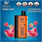 Silvaper-35000-Puffs-Disposable-Vape-Strawberry-Watermelon