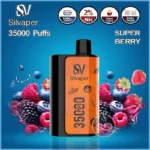 Silvaper-35000-Puffs-Disposable-Vape-Super-Berry