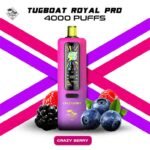 Tugboat Royal Pro 40000 Puffs Crazy-Berry Disposable Vape In UAE