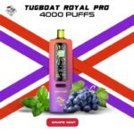 Tugboat Royal Pro 40000 Puffs Grape-Mint Disposable Vape In UAE