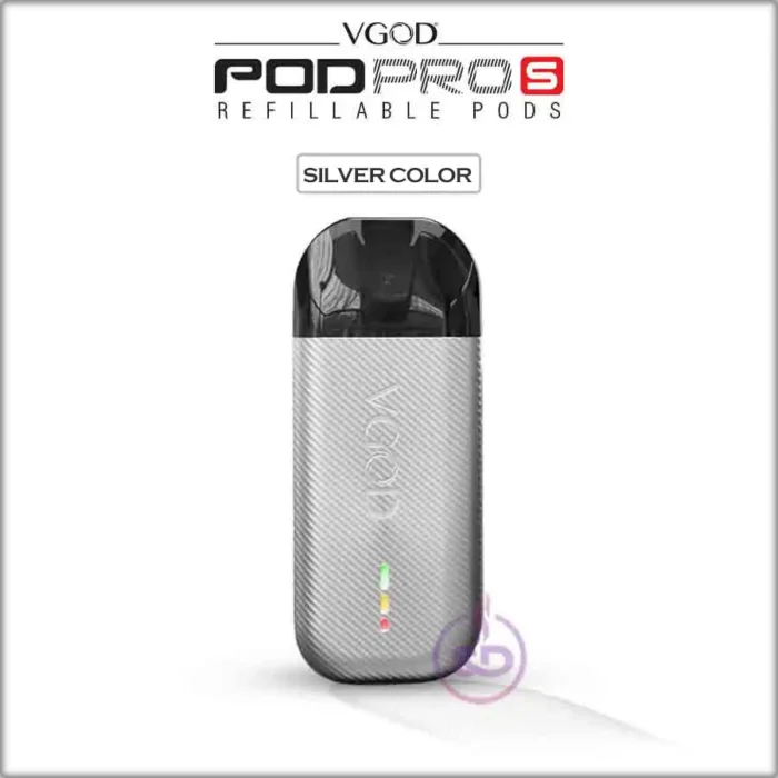 VGOD-Pod-Pro-S-Pod-Kit-Silver