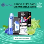 AL FAKHER Ultra 25000 Puffs 5MG Disposable Vape in Dubai – Premium Blue Razz Lemonade