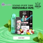 AL FAKHER Ultra 25000 Puffs 5MG Disposable Vape in Dubai – Premium Gum Mint