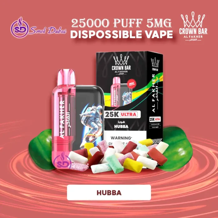 AL FAKHER Ultra 25000 Puffs 5MG Disposable Vape in Dubai – Premium Hubba