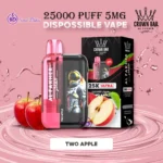 AL FAKHER Ultra 25000 Puffs 5MG Disposable Vape in Dubai – Premium Two Apple