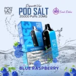 Pod Salt 35000 Puffs 20mg Disposable Vape BLUE RASPEBERRY in Dubai