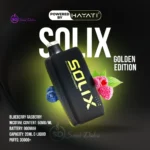 Hayati Solix 30000 Puffs Disposable Vape Golden Edition BLUEBERRY RASPBERRY Flavors In UAE