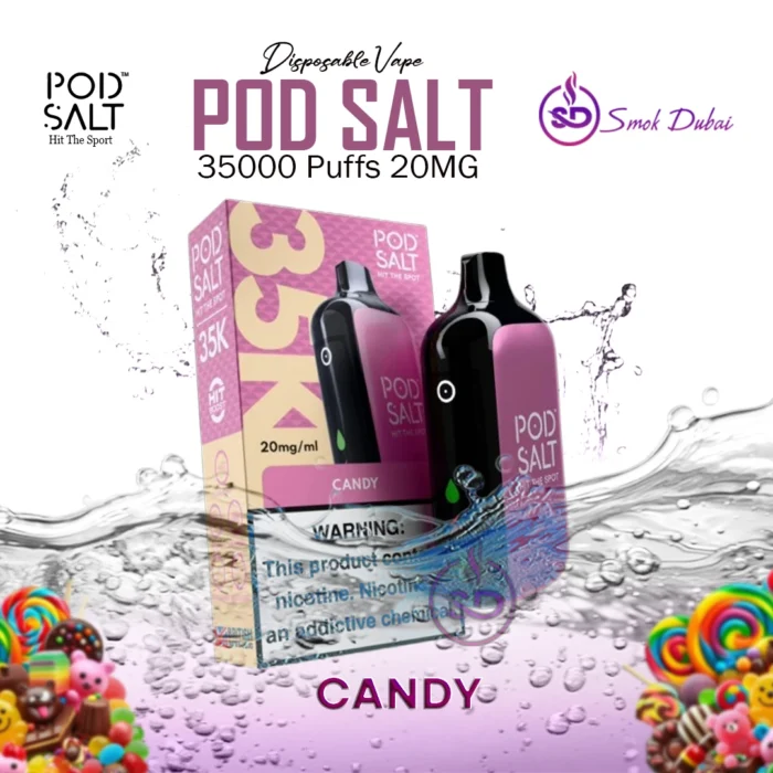 Pod Salt 35000 Puffs 20mg Disposable Vape CANDY in Dubai