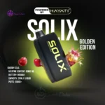 Hayati Solix 30000 Puffs Disposable Vape Golden Edition CHERRY COLA Flavors In UAE