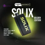 Hayati Solix 30000 Puffs Disposable Vape Golden Edition FREASH MINT Flavors In UAE