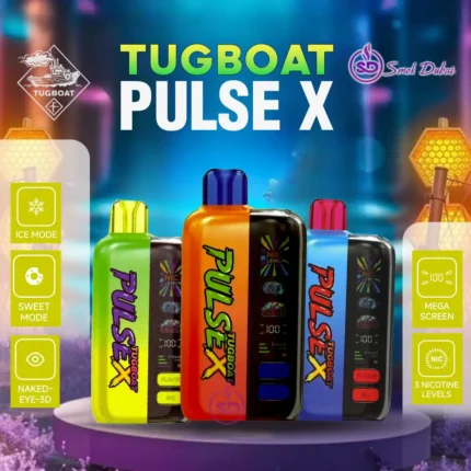 Buy Tugboat PULSE X 50K Puffs in UAE | Best Price at Smok Dubai
