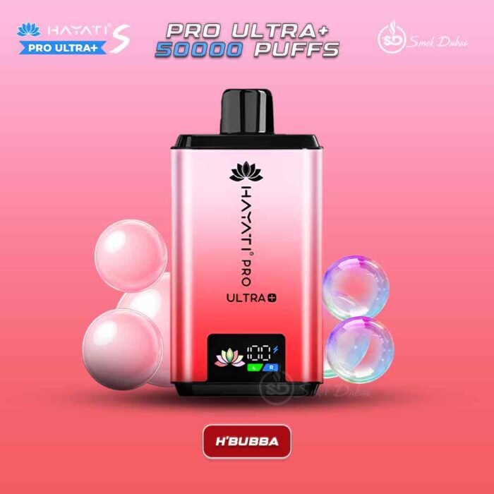 Hayati Pro Ultra+ S 50000 Puffs Disposable H'Bubba In UAE