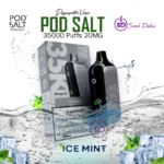 Pod Salt 35000 Puffs 20mg Disposable Vape ICE MINT in Dubai