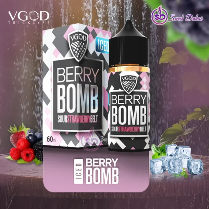 VGOD Premium E‑Liquid 60ml – Best Vape Juice in Dubai UAE Iced Berry Bombo 60ml