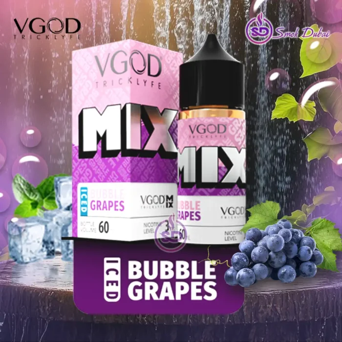 VGOD Premium E‑Liquid 60ml – Best Vape Juice in Dubai UAE Iced Bubble Grape 60ml