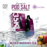 Pod Salt 35000 Puffs 20mg Disposable Vape MIXED BERRIES ICE in Dubai