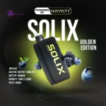 Hayati Solix 30000 Puffs Disposable Vape Golden Edition MR BLUE Flavors In UAE
