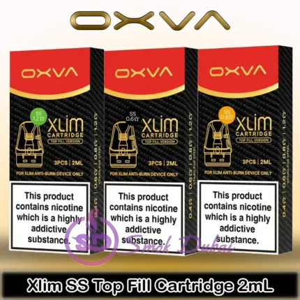 OXVA Xlim SS Pods 2ml Top Fill Cartridge in Dubai