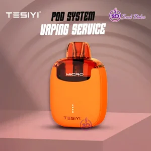 TESIYI Micro Pod System Kit 500mAh – Orange color