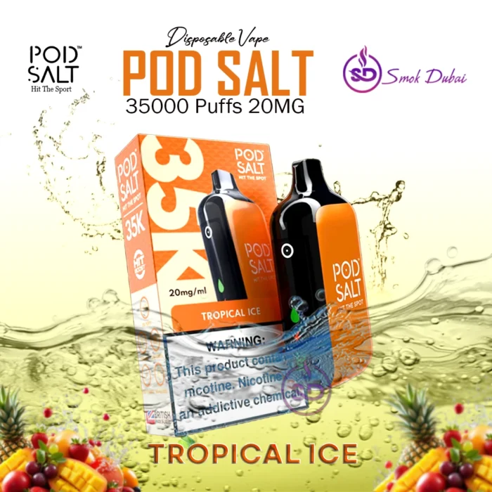 Pod Salt 35000 Puffs 20mg Disposable Vape TROPICAL in Dubai