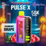 Buy Tugboat PULSE X 50K Puffs in UAE Cranberry Grape