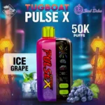 Buy Tugboat PULSE X 50K Puffs in UAE Grape Ice