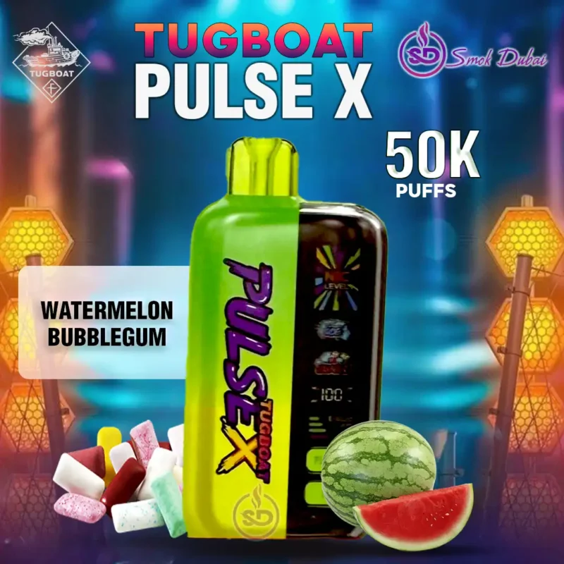 Tugboat Pluse X 50k puffs Watermelon Bubblegum