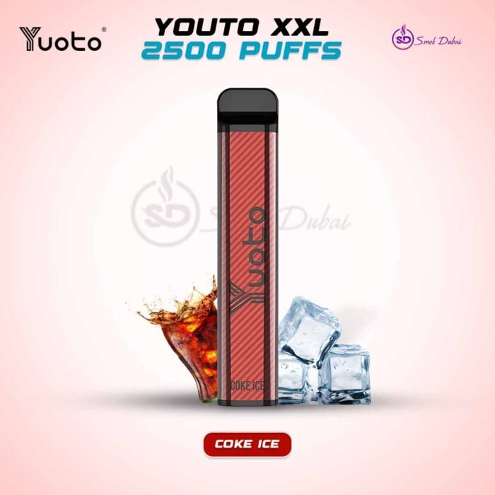 Yuoto XXL 2500 Puffs Disposable Vape Coke Ice in UAE