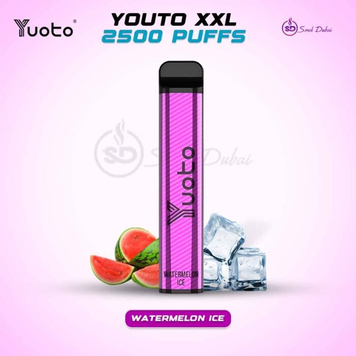 Yuoto XXL 2500 Puffs Disposable Vape Strawberry Watermelon Ice in UAE