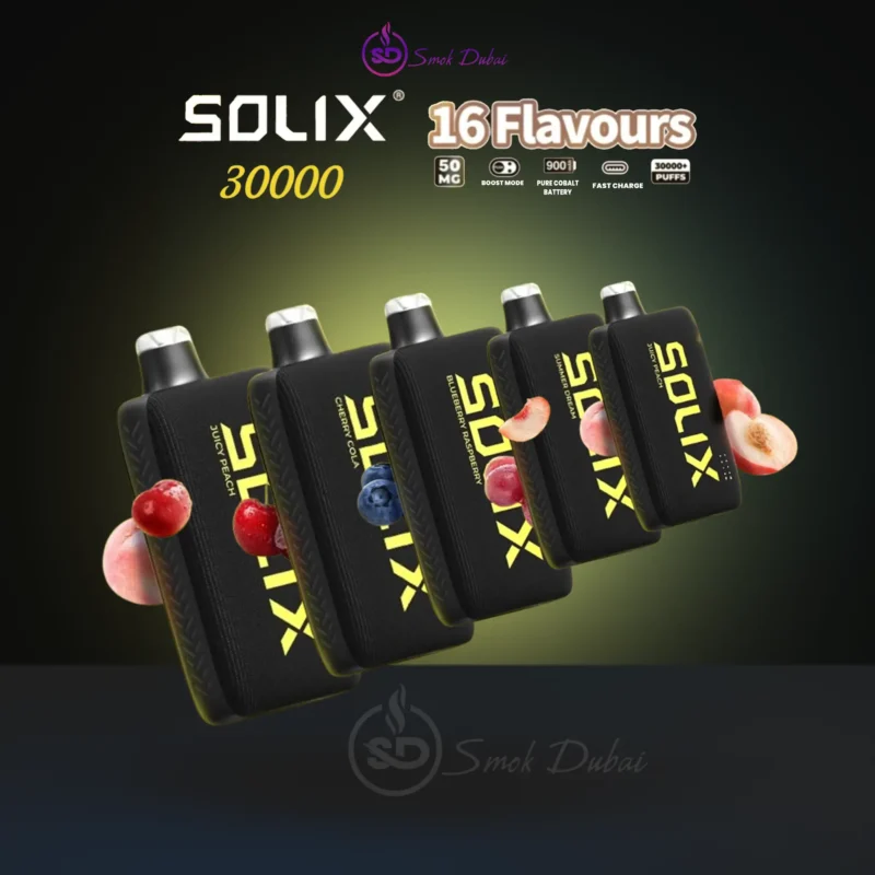 Hayati Solix 30000 Puffs Disposable Vape Golden Edition In UAE