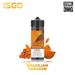 ISGO E-Liquid 120mL Brazilian Tobacco