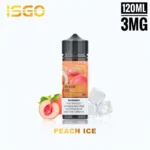 ISGO E-Liquid 120mL Peach Ice