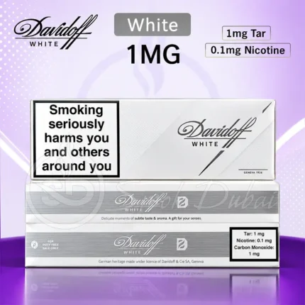 Davidoff White 1mg Cigarettes