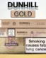 Dunhill Gold Cigarettes