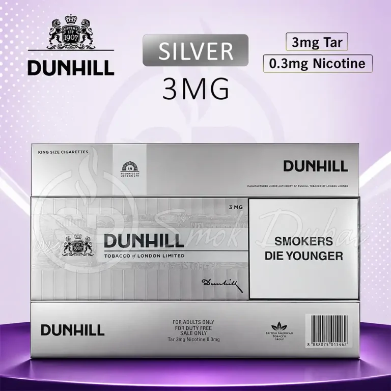 Dunhill Silver Cigarettes
