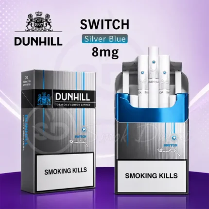 Dunhill switch silver blue