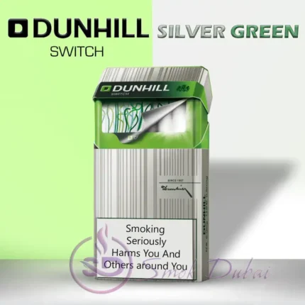 Dunhill switch silver green