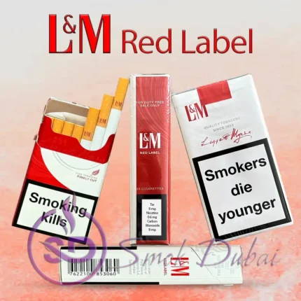 L&M Red Label cigarettes