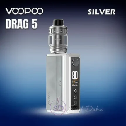 VOOPOO Drag 5 Vape Kit Silver