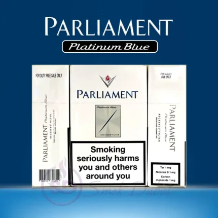 parliament platinum blue cigarettes