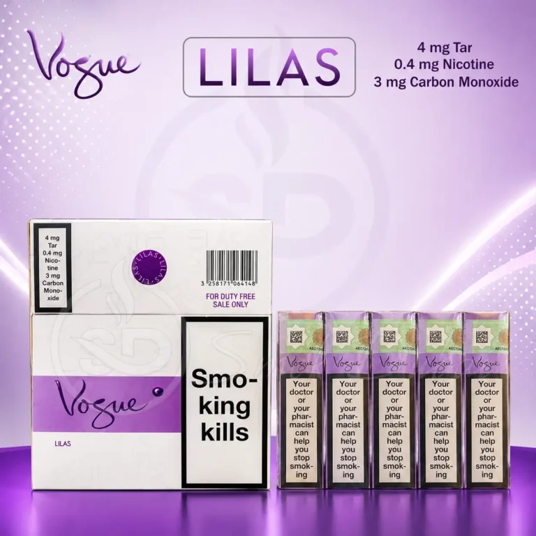 vogue lilas cigarettes