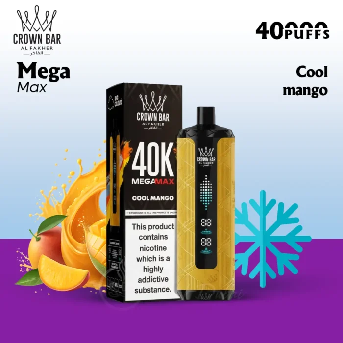 Al Fakher Crown Bar Mega Max Disposable Vape - High Puff Count