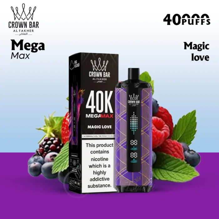 Al Fakher Crown Bar Mega Max Disposable Vape - High Puff Count
