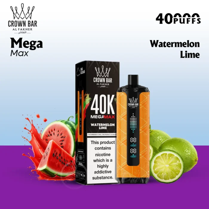 elfbar elfa master akku Al Fakher Crown Bar Watermelon Lime Lemon Lime Cherry Fizz Al Fakher Crown  Bar PRO 8000