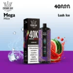 Al fakher 40k mega max vape Lush Ice